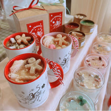 Load image into Gallery viewer, Ceramic Mug Cup Candles 💖PINK💖 Choose fragrance【🎄Christmas Limited 】
